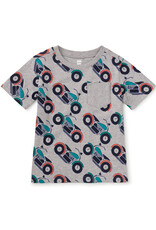 Tea Collection Printed Pocket Tee Motocicleta