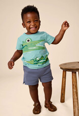 Tea Collection Baby Caiman Graphic Tee Patina