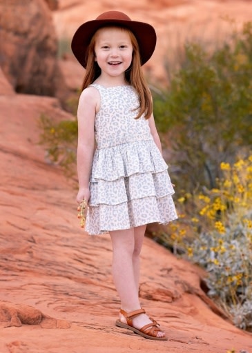 Mabel and Honey | Isobella and Chloe Sweet Savannah Dress