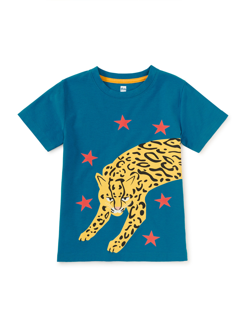 Tea Collection Ocelot Pounce Graphic Tee Aruba