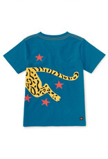 Tea Collection Ocelot Pounce Graphic Tee Aruba
