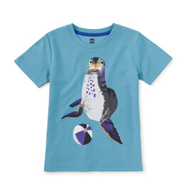 Tea Collection Seal Graphic Tee Seashore
