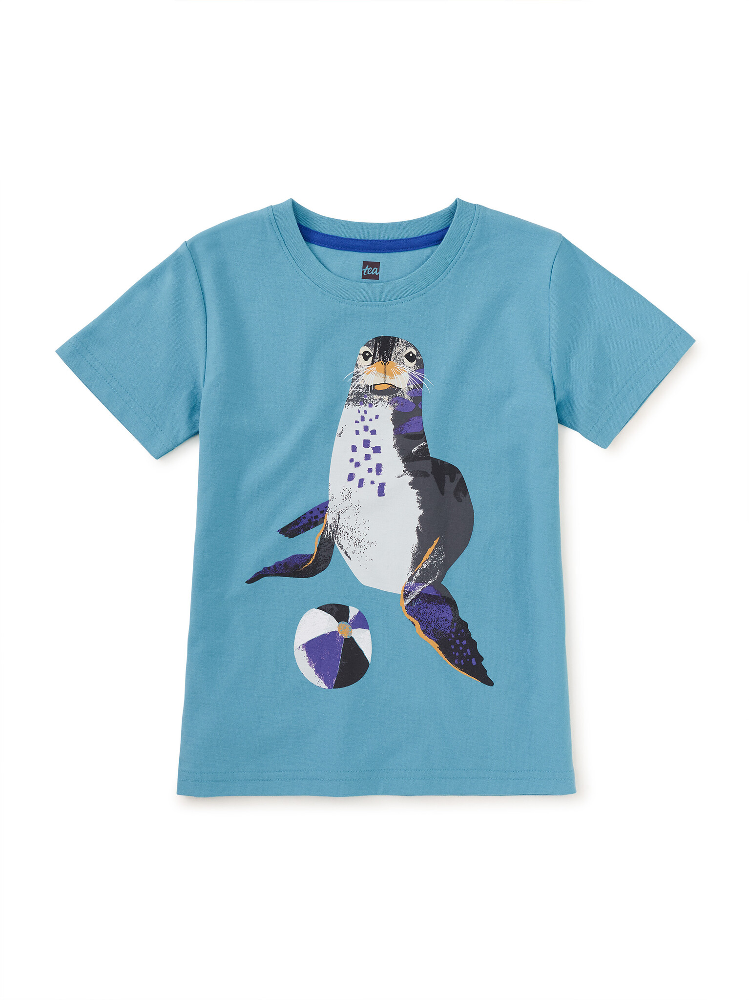 Tea Collection Seal Graphic Tee Seashore