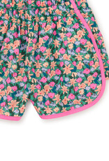 Tea Collection Woven Dolphin Shorts Orchid Ditsy