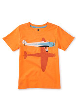 Tea Collection Stunt Plane Graphic Tee Solar