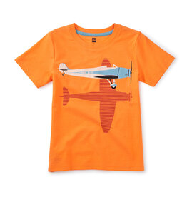 Tea Collection Stunt Plane Graphic Tee Solar