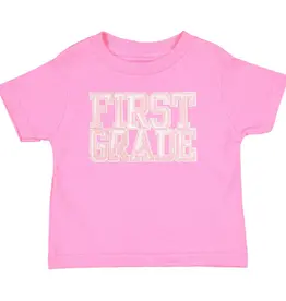 Sweet Wink First Grade Sequin Patch Short Sleeve T-Shirt