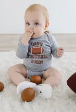 Sweet Wink Dad's Football Buddy Long Sleeve Bodysuit
