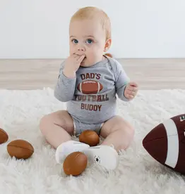 Sweet Wink Dad's Football Buddy Long Sleeve Bodysuit