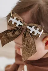 Sweet Wink Football Bow Baby Headband