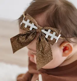 Sweet Wink Football Bow Baby Headband