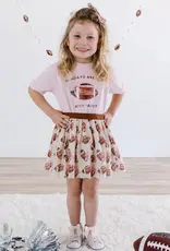 Sweet Wink Football With Daddy Short Sleeve T-Shirt