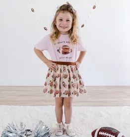 Sweet Wink Football With Daddy Short Sleeve T-Shirt