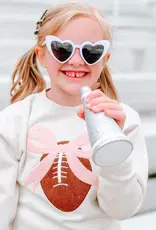 Sweet Wink Coquette Football Patch Sweatshirt
