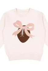 Sweet Wink Coquette Football Patch Sweatshirt