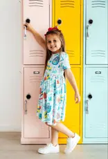 Mila & Rose School Rules S/S Pocket Twirl Dress