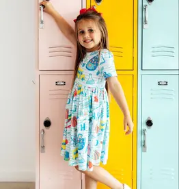 Mila & Rose School Rules S/S Pocket Twirl Dress