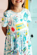 Mila & Rose School Rules S/S Pocket Twirl Dress