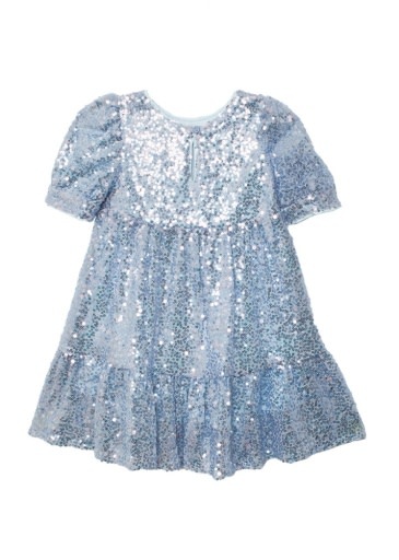 Mabel and Honey | Isobella and Chloe Starry Blue Dress