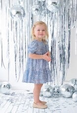 Mabel and Honey | Isobella and Chloe Starry Blue Dress