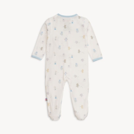 Magnetic  Me Blue Baby Beats Modal Footie