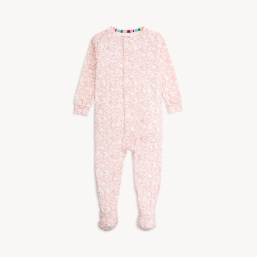 Magnetic  Me  Pink Herds of a Feather Modal Footie