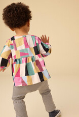 Tea Collection Boho Top & Pants Toddler Set Pojagi Patchwork