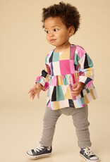 Tea Collection Boho Top & Pants Toddler Set Pojagi Patchwork