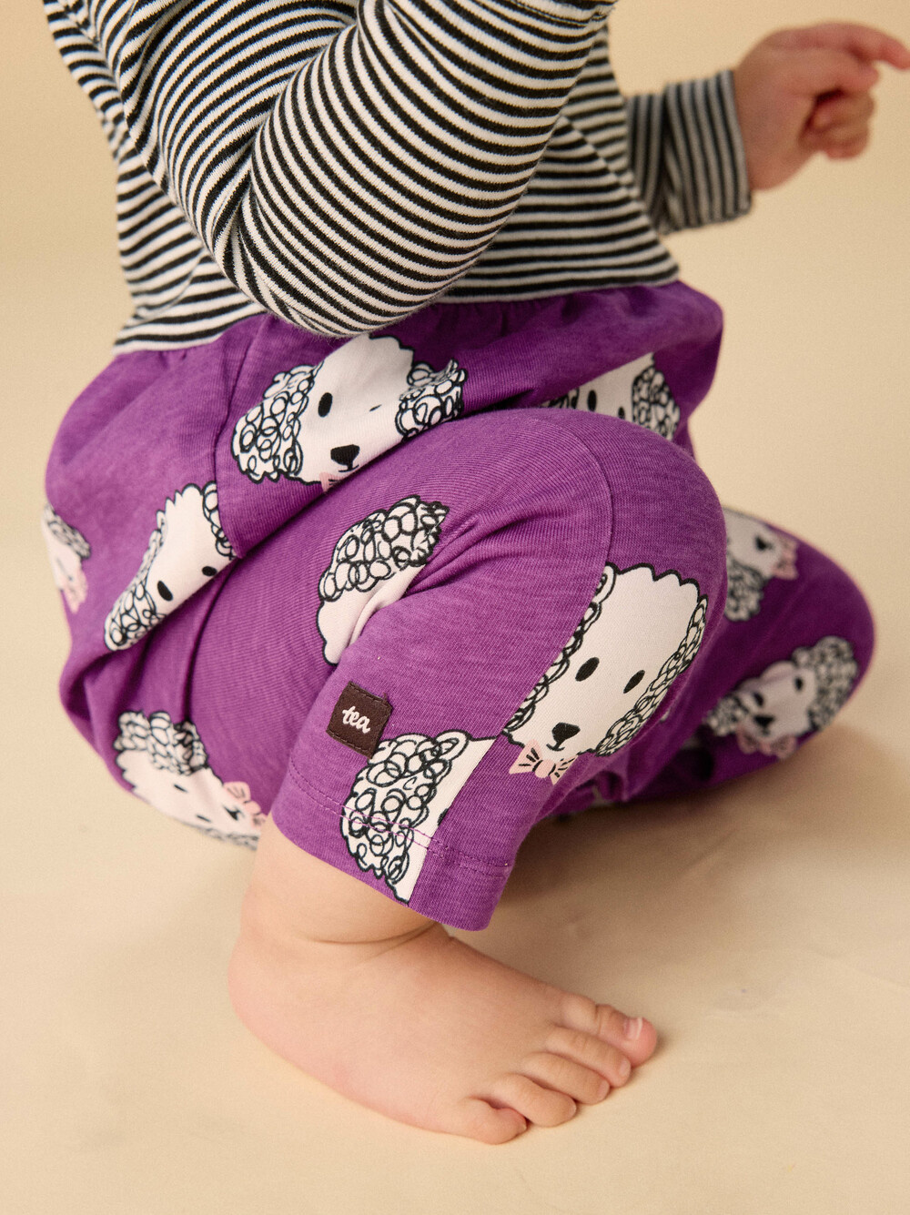 Tea Collection Print Mix Baby Romper Maltipoo