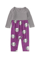 Tea Collection Print Mix Baby Romper Maltipoo