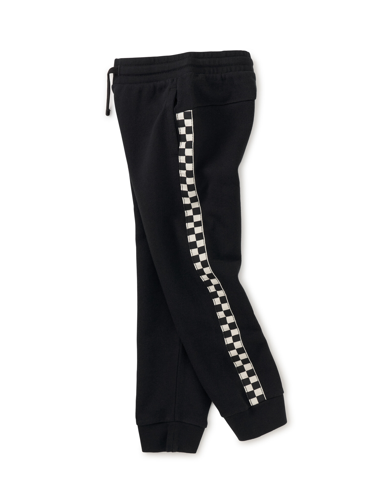 Tea Collection Stripe-Out Joggers Jet Black