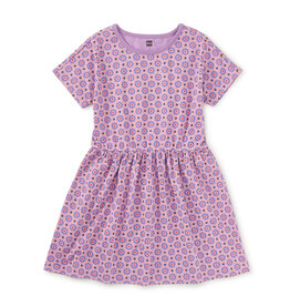 Tea Collection Short Sleeve Twirl Dress Korean Tiles