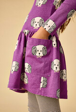 Tea Collection Long Sleeve Pocket Dress Maltipoo