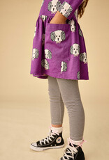 Tea Collection Striped Leggings Jet Black