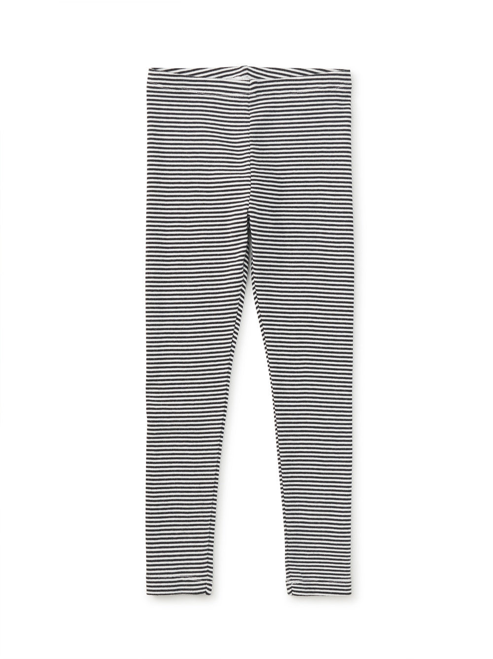 Tea Collection Striped Leggings Jet Black