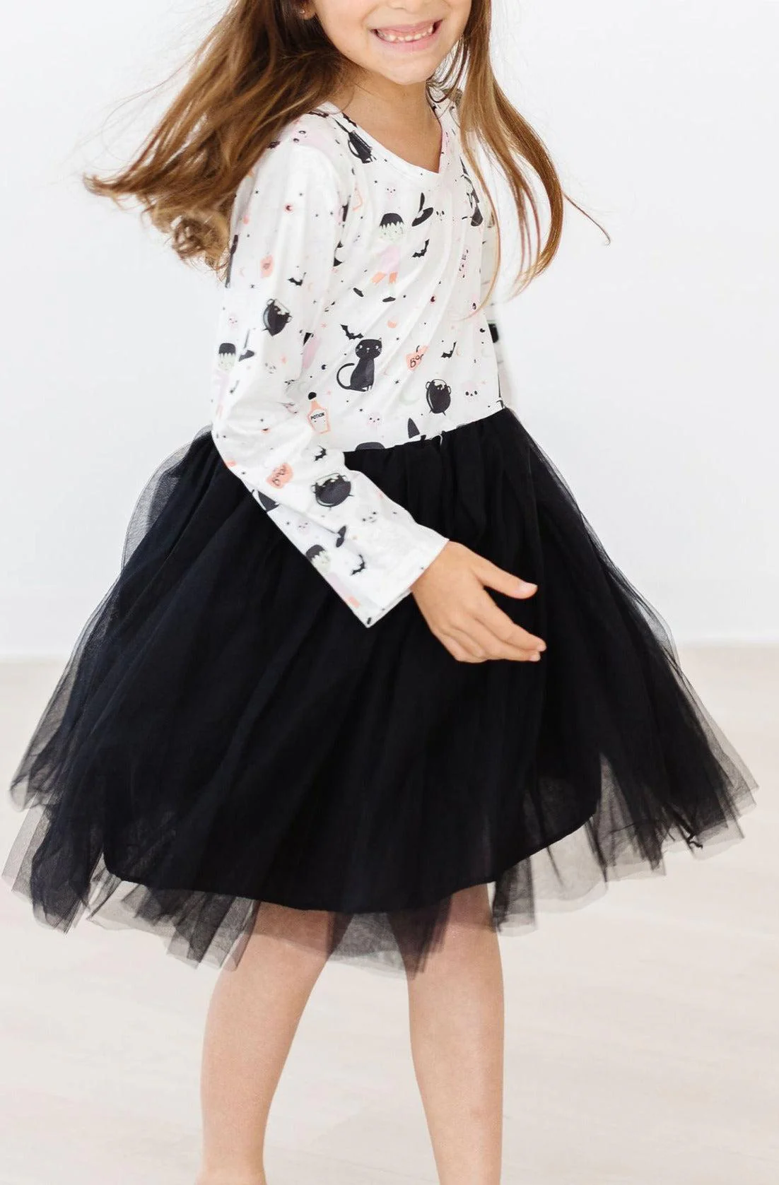 Mila & Rose Ghouls Rule L/S Tutu Dress