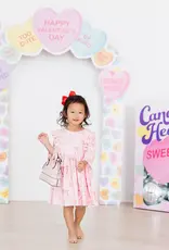 Mila & Rose Howdy 3/4 Sleeve Ruffle Twirl Dress