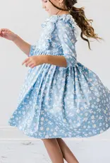 Mila & Rose Bluebell 3/4 Sleeve Ruffle Twirl Dress