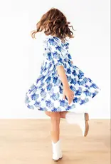 Mila & Rose Lone Star 3/4 Sleeve Ruffle Twirl Dress