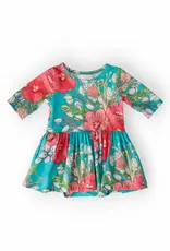 Mila & Rose After the Rain 3/4 Sleeve Twirl Bodysuit