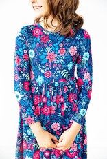 Mila & Rose Sweet Gardenia L/S Pocket Twirl Dress