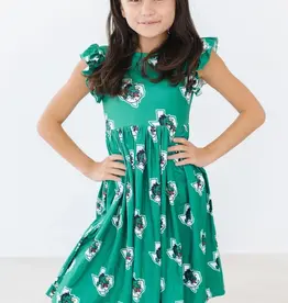 Mila & Rose Southlake Carroll Dragons Flutter Twirl Dress
