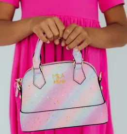 Mila & Rose Princess Glitter Girl's Crossbody Purse