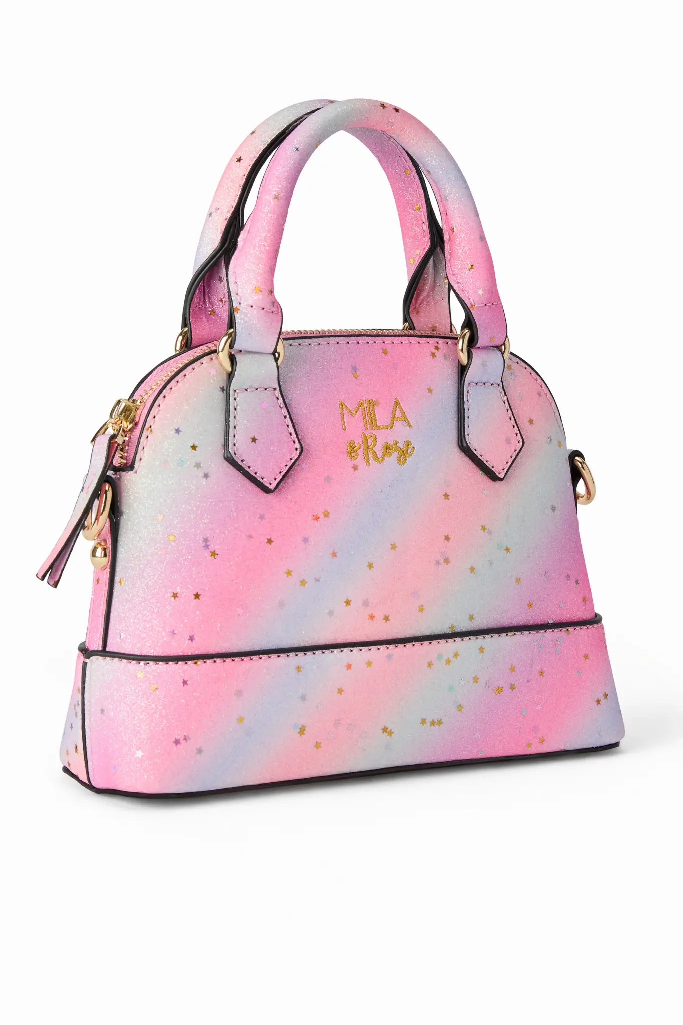 Mila & Rose Princess Glitter Girl's Crossbody Purse