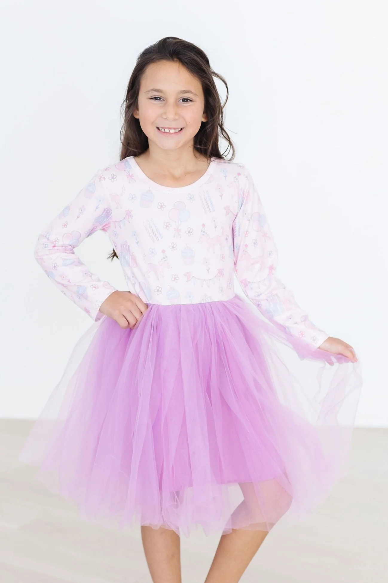 Mila & Rose Party Princess L/S Tutu Dress