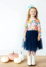 Mila & Rose Preppy Patch L/S Tutu Dress