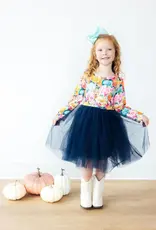 Mila & Rose Preppy Patch L/S Tutu Dress