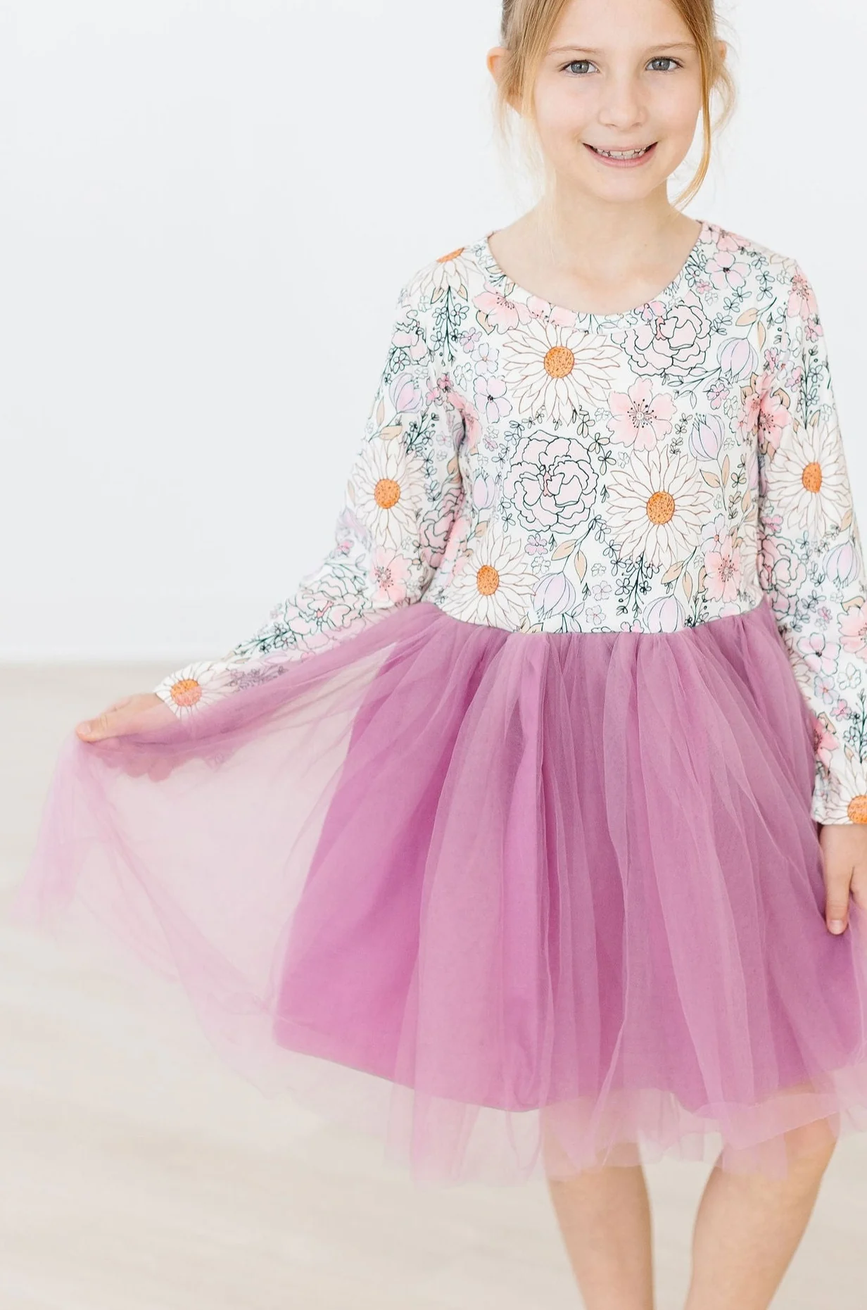 Mila & Rose Greenhouse L/S Tutu Dress