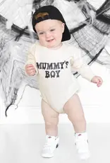 Sweet Wink Mummy's Boy Halloween Long Sleeve Romper