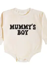 Sweet Wink Mummy's Boy Halloween Long Sleeve Romper